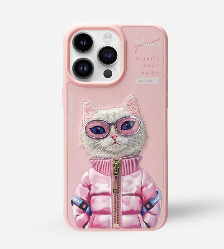מגן White Rich And Beauty Pink IPH 16 ProMax