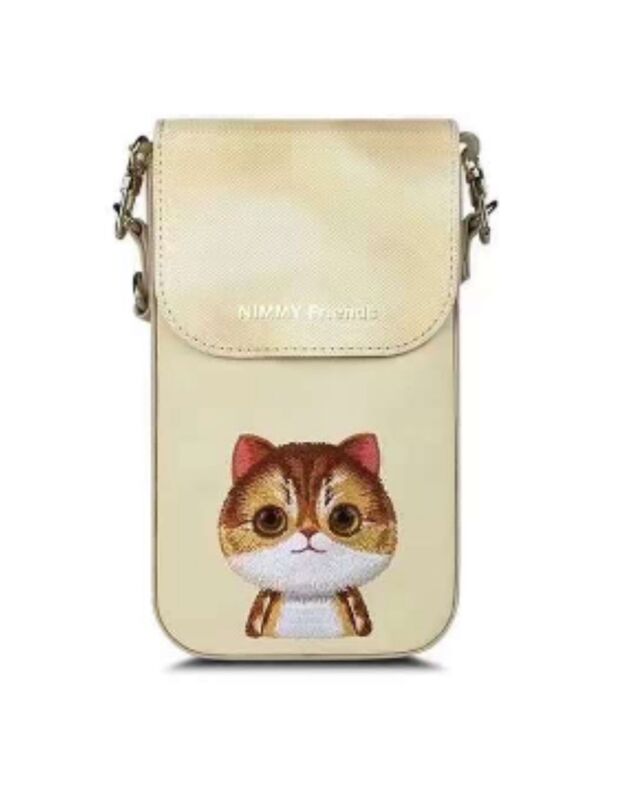 Nimmy Friends Slings Bags Orange Cat