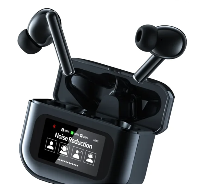 אוזניות BT מסך MTWS160 שחור