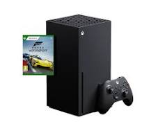 קונסולת XBOX Series X עם משחק ומשחק Xbox Forza Motorsport