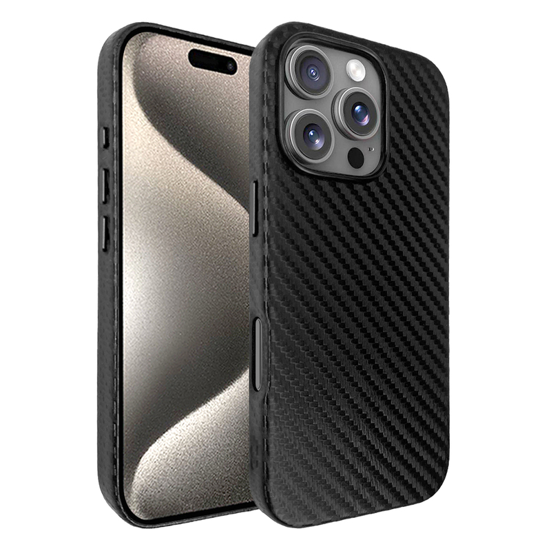 Grip case Gold Magsafe for iPhone 16 Pro Max 6.9 Carbon