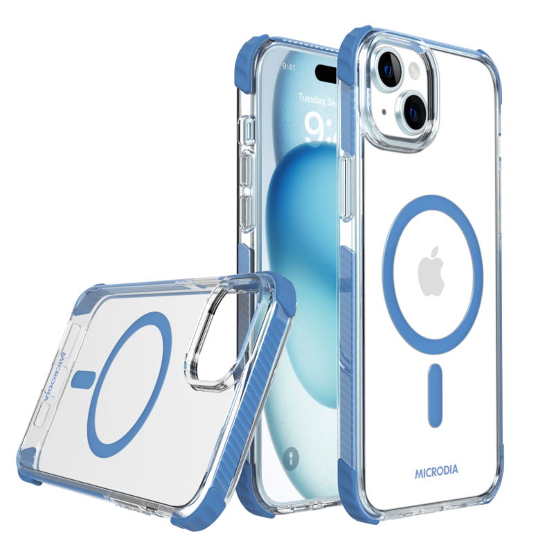 15plus micdoria crystal gear blue iphone
