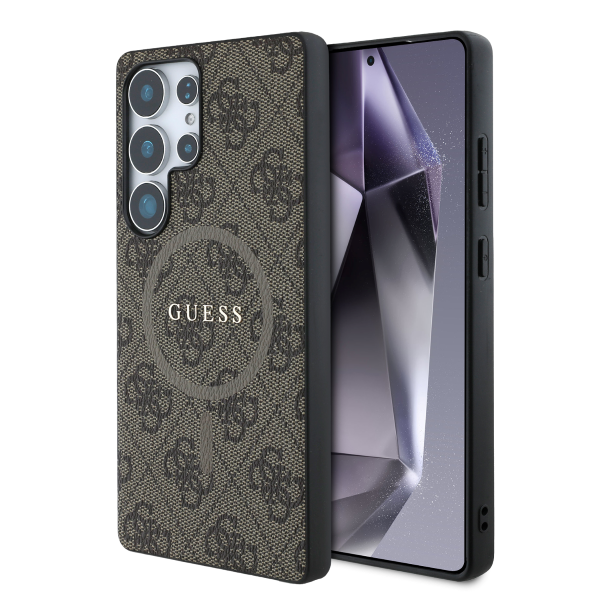 כיסוי גלקסי חום מאגסייף S25 ULTRA מודפס GUESS