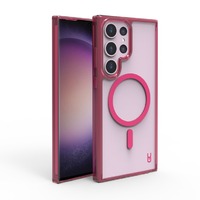 מגן Crystal Magsafe S25 ULTRA PINK