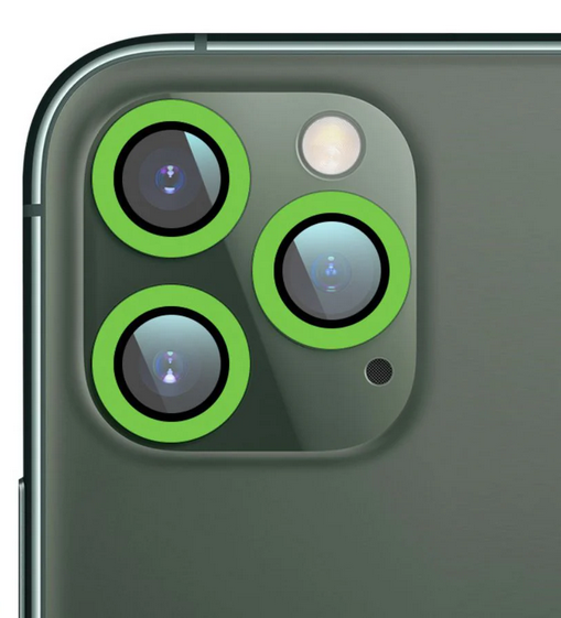 מגן מצלמה IPHONE 12PRO GREEN