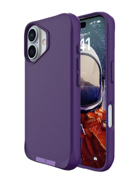 מגן איירון IPHONE 15PROMAX סגול