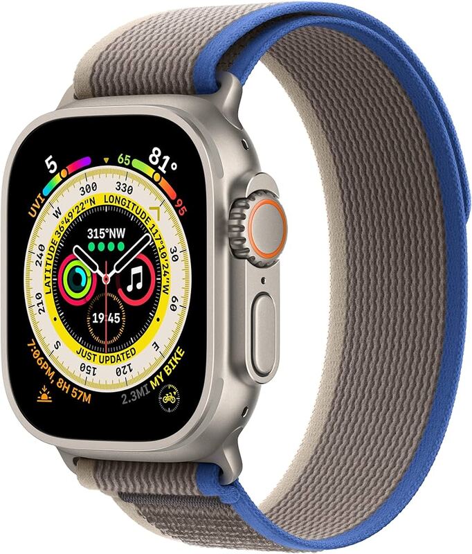 WATCH SMARTBAND TRAIL LOOP GRAY AND BLUE