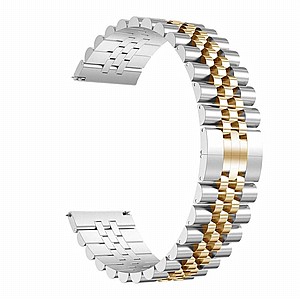 WATCH SMARTBAND FIVE BEADS SILVER AND GOLD