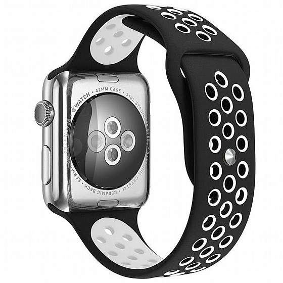 SMARTBAND APPLE WATCH SILICON SPORT BLACK