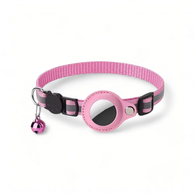 PINK AirTag HOLDER FOR CATS