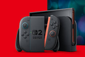 Nintendo Switch קונסולה ניידת Red and Blue Joy-Con Switch 2 + Mario Kart World Code