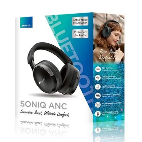 Nordic SONIQ Headset Black ANC