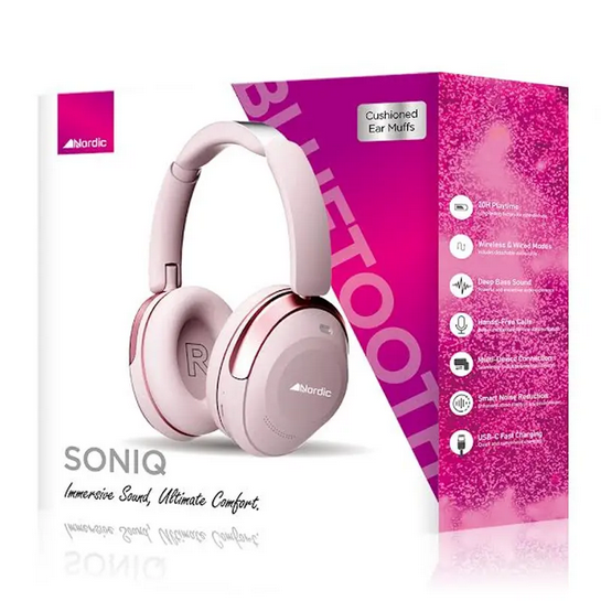 Nordic SONIQ Headset PINK