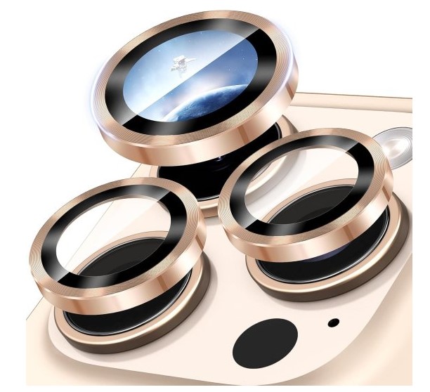 מגן מצלמה rose gold iphone 16pro/16pm