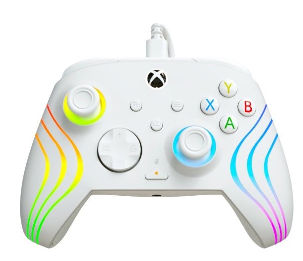 בקר חוטי לבן TB Aterglow RGB WAVE XBOX