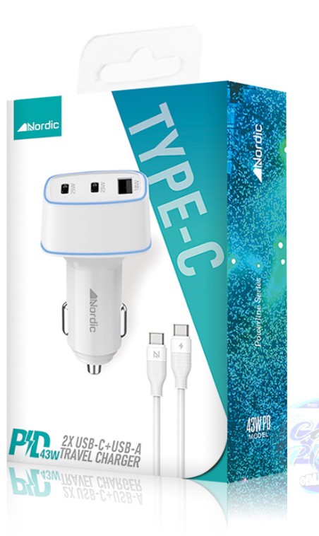 TRAVEL CHARGER  PD 43W NORDIC