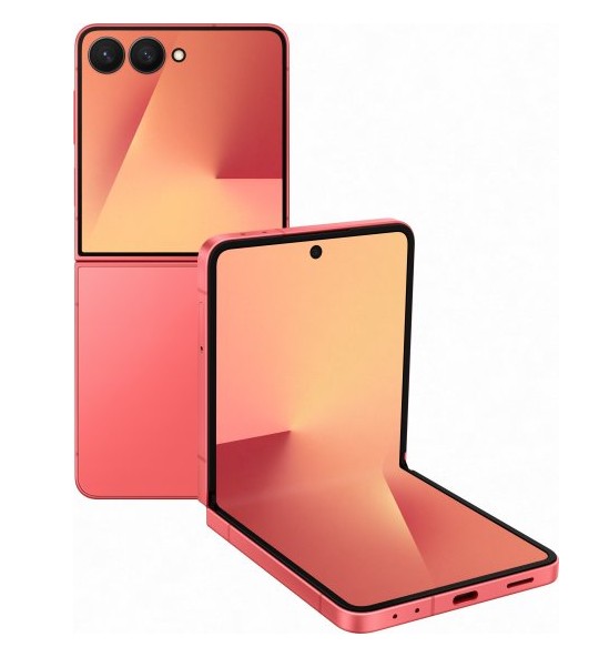 טלפון סלולרי Samsung Galaxy Z Flip7 12GB+256GB - צבע אדום - שנה אחריות יבואן רשמי - ללא מטען וללא אוזניות