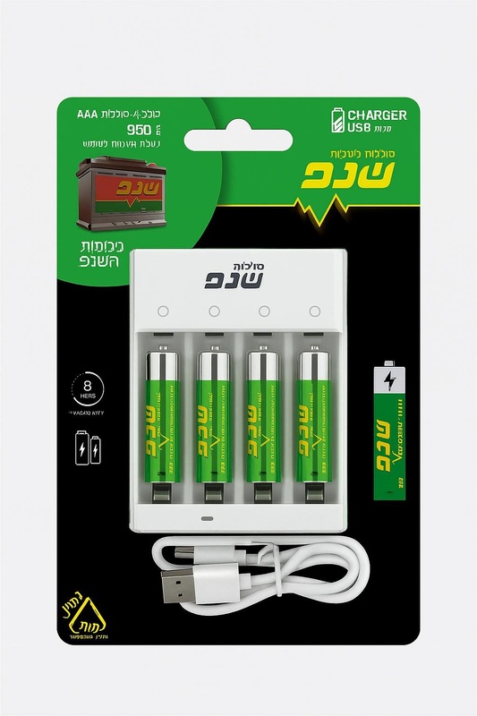 מטען לסוללות נטענות AAA