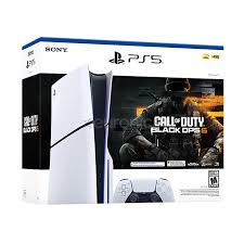 קונסולה לבנה Playstation 5 Slim 1TB Blu-Ray + Call of Duty: Black Ops 6