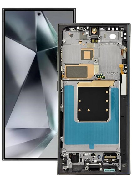 מסך מקורי S24 Ultra Titanium Gray