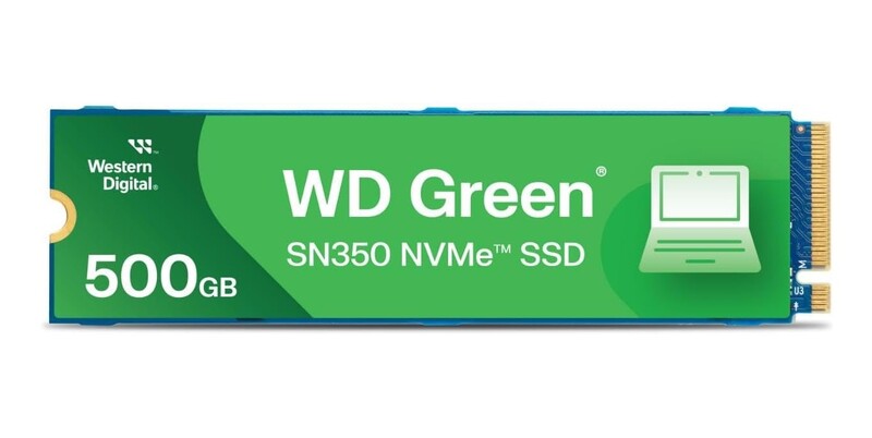 NvME WD SN350 500G GREEN 3Y