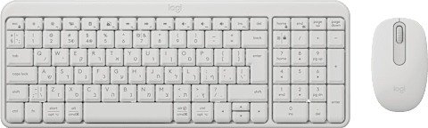 סט אלחוטי מקלדת+ עכבר  לבן