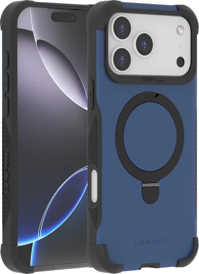 מגן LEGEND MAGSAFE Iph 17 PRO BLUE