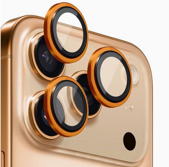 מגן מצלמה IPHONE 17 PRO-17 PROMAX ORANGE