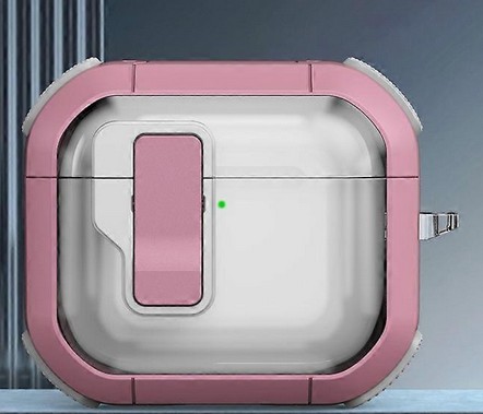 Target frame case AirPods 4 pink