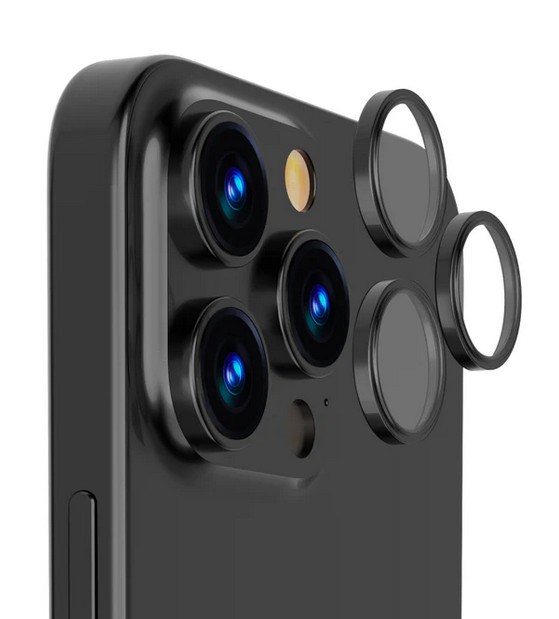 מגן זכוכית לעדשות מצלמה 16Pro-ProMax black