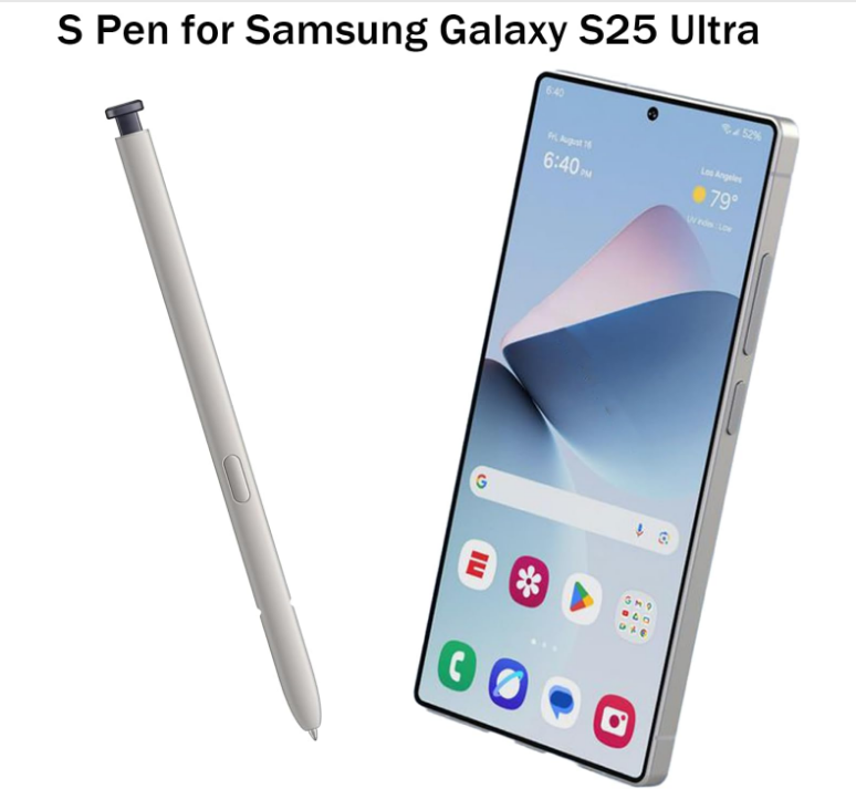 עט שחור S25 ULTRA