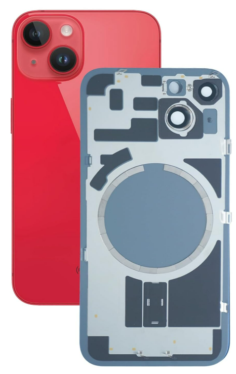 גב איפון 14 ללא NFC אדום תחליפי