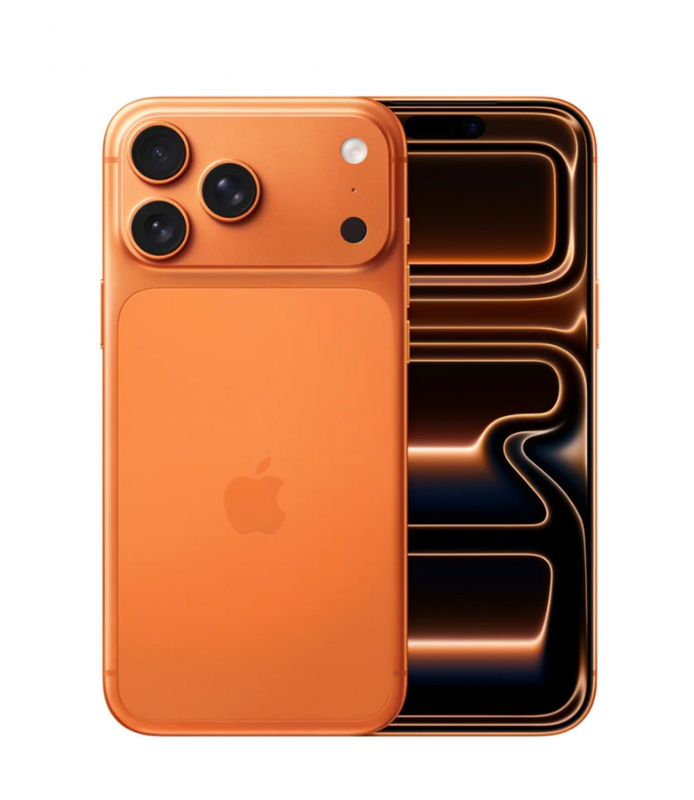 אייפון Apple iPhone 17 Pro  512GB - צבע COSMIC ORANGE - ללא מטען וללא אוזניות