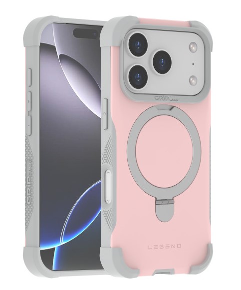 מגן LEGEND MAGSAFE Iph 17 PRO PINK