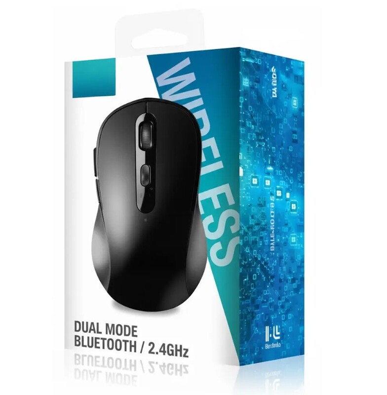 עכבר אלחוטי שחור למחשב nordic