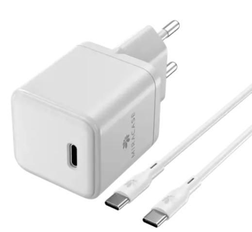 מטען קיר מהיר TypeC to TypeC 30W