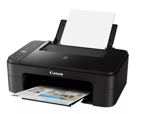 מדפסת הזרקת דיו משולבת אלחוטית Canon קנון Pixma TS3350