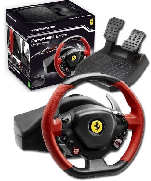 Thrustmaster T98 Ferrari 296 GTB – סט הגה ודוושות ל-Xbox Series/Xbox One/PC
