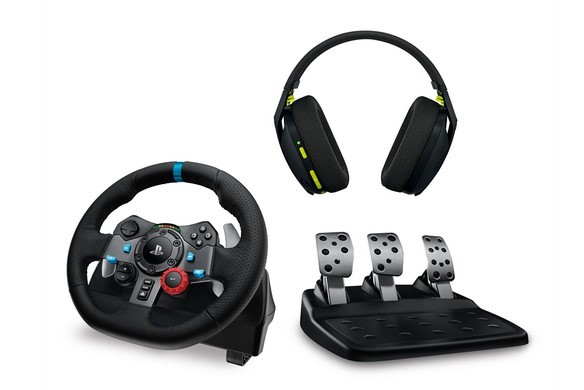 באנדל אוזניות והגה G29 + G435