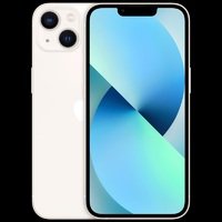 אייפון Apple iPhone 13 128GB - צבע WHITE- שנה אחריות יבואן רשמי - ללא מטען וללא אוזניות