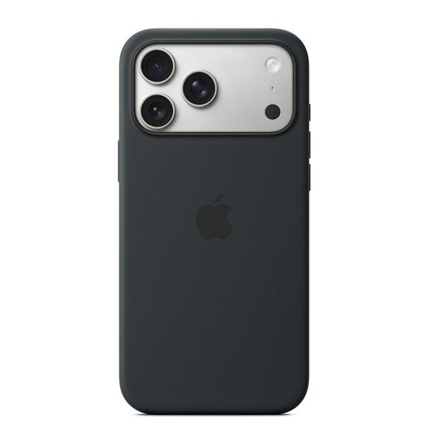 iphone 17 pro max silicone case with Magsafe - BLACK