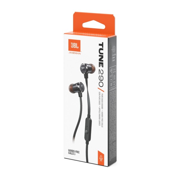 אוזניות חוטיות Tune 290 - שחור