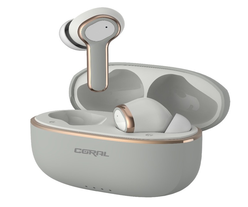 אוזניות אלחוטיות CORAL Freedom TWS ANC BT Gray