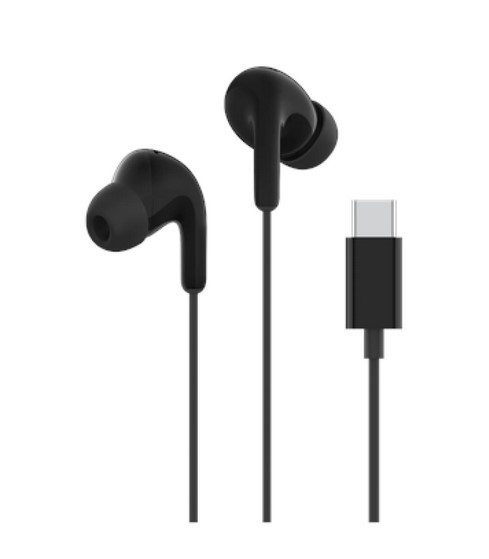 TYPE-C Earphones Black