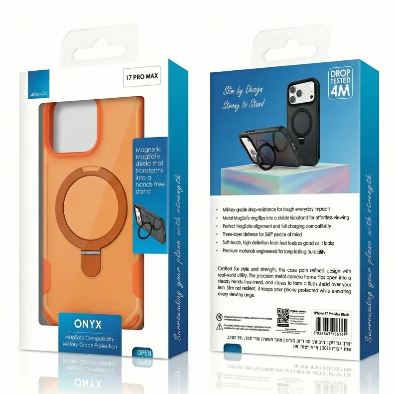 כיסוי ONYX SHIELD 14PM ORANGE