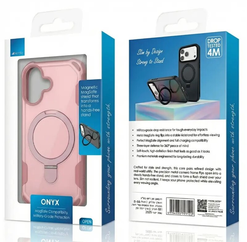 כיסוי ONYX SHIELD 17PM PINK