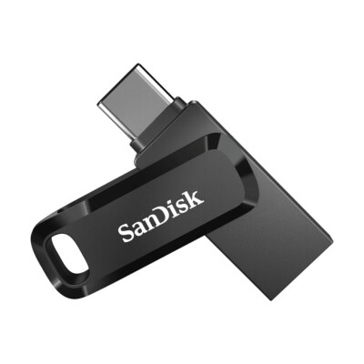זכרון נייד SANDISK USB3.1-TYPE C DUAL GO 64GB