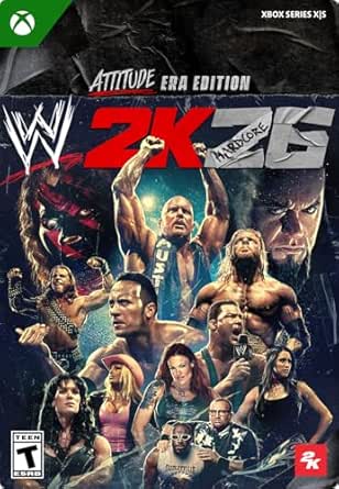 X BOX SX GAME WWE 2K 26