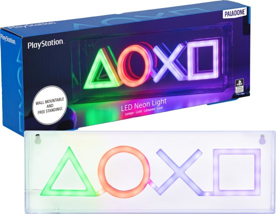 PALADONE תאורת ניאון Playstation - LED Neon Light