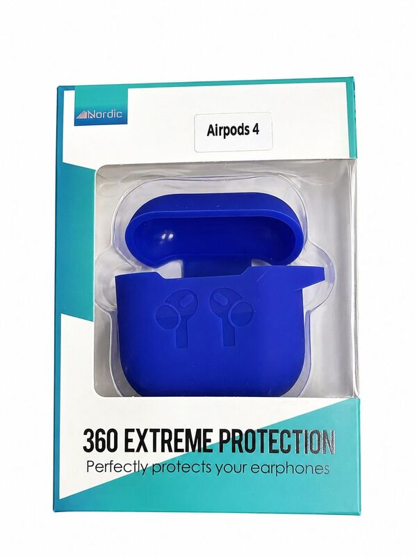 Silicone case for AirPods 4 BLUE